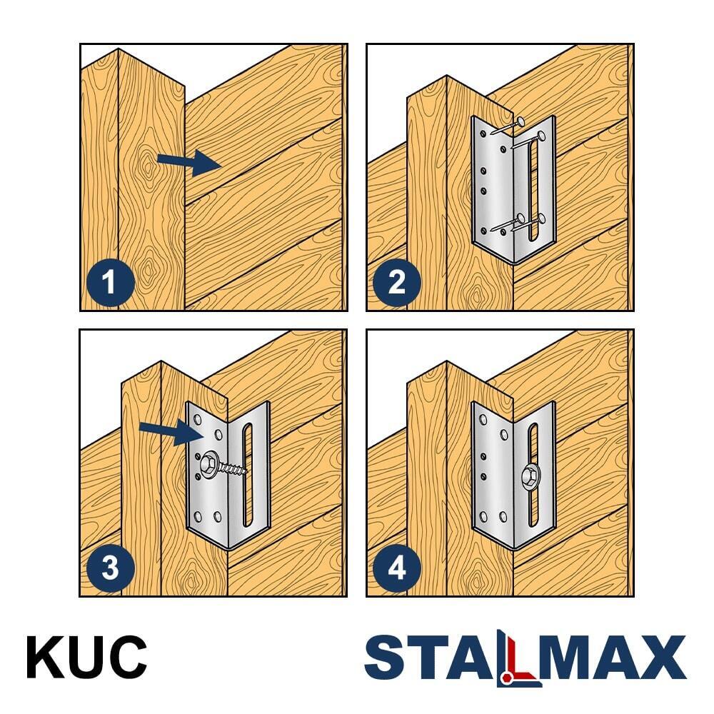 Уголок скользящий STALMAX KUC