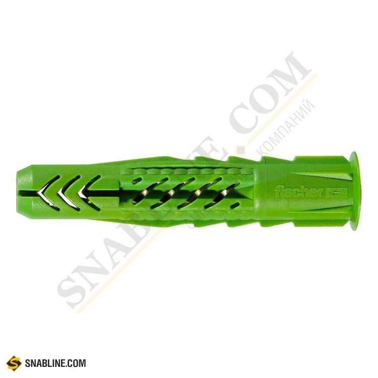 Дюбель нейлоновый Fischer UX Green R с кромкой