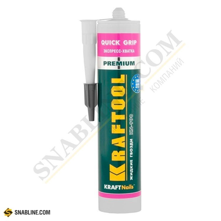 Клей монтажный KRAFTOOL KraftNails Premium KN-990 экспресс хватка