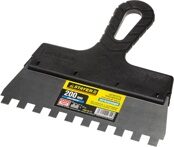 Шпатель зубчатый Stayer Professional из нержавеющей стали