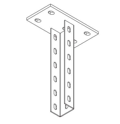 Стойка потолочная MSP