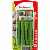 Экологически чистый дюбель Fischer UX Green R S K NV с потайным шурупом