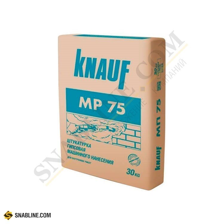 Штукатурка машинная KNAUF МП-75 гипсовая