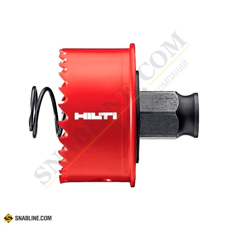 Коронка биметаллическая HILTI HS-ME MultiCut с гладким хвостовиком по стали и металлу
