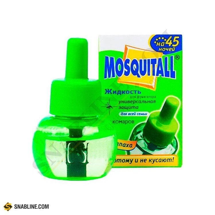 Жидкость для фумигатора MOSQUITALL "УНИВЕРСАЛЬНАЯ ЗАЩИТА"