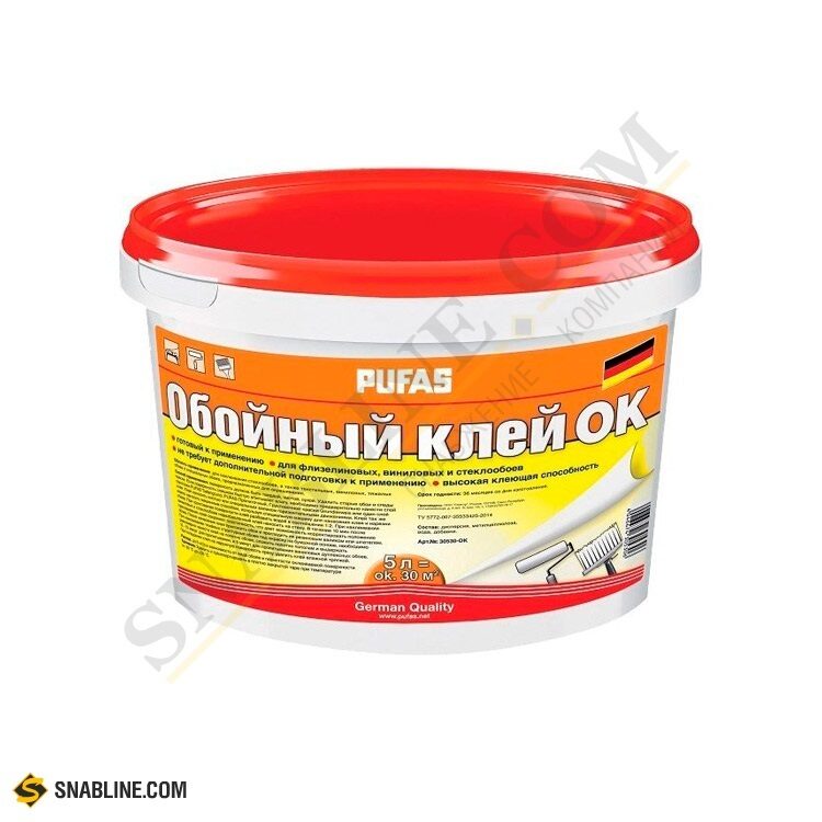 Клей для обоев PUFAS ОК универсальный