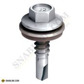 Саморез для профлиста Ejot Saphir JT2-3-5.5 V16 с фланцем и Epdm шайбой