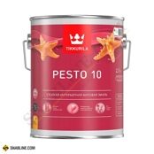 Краска алкидная TIKKURILA Pesto 10 A универсальная матовая (белый)