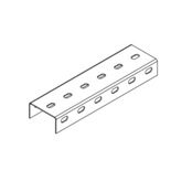 Профиль монтажный U-образный MS 8040 U3S