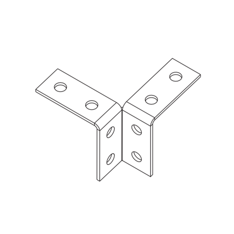 Пластина угловая 3D MSА 618