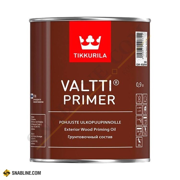 Антисептик для древесины TIKKURILA Valtti Primer грунтовочный